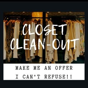 Closet Clean-out !!